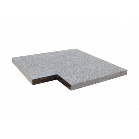 Unika (granit) kantfliser til firkantede pools
