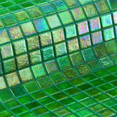 Mosaik - Iris Green Pearl - Gr&oslash;n