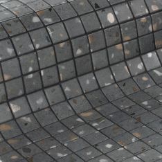 Mosaik - Terrazzo Grey - Sort