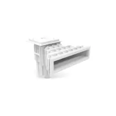 Performance skimmer, bredmundet, PVC - Indretning