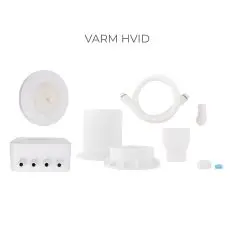 Komplet LED-lys pakke &ndash; Varm hvid &ndash; til st&aring;lpools - Indretning