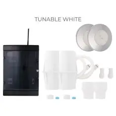 Komplet LED-lys pakke &ndash; Tunable White &ndash; til betonpools (2-pak, luksus rustfri front) - Indretning