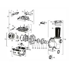 Pentair Intelliflo3 VSF reservedele - Poolpumper