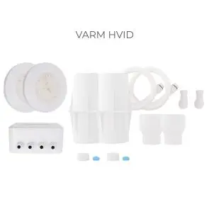Komplet LED-lys pakke &ndash; Varm hvid &ndash; til betonpools (2-pak) - 