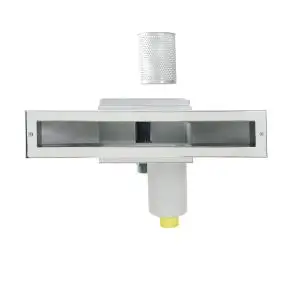 Rustfri skimmer til liner (bredmundet) - 